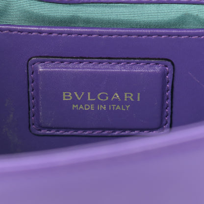Bulgari Calfskin Serpenti Forever Crossbody Bag Amethyst 11 of 14
