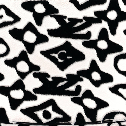 Louis Vuitton X UF Tufted Monogram Pochette Accessories White Black 7 of 9