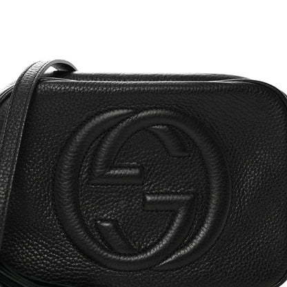Gucci Pebbled Calfskin Small Soho Disco Bag Black 8 of 10
