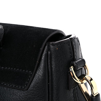 Chloe Suede Calfskin Mini Faye Backpack Black 17 of 17