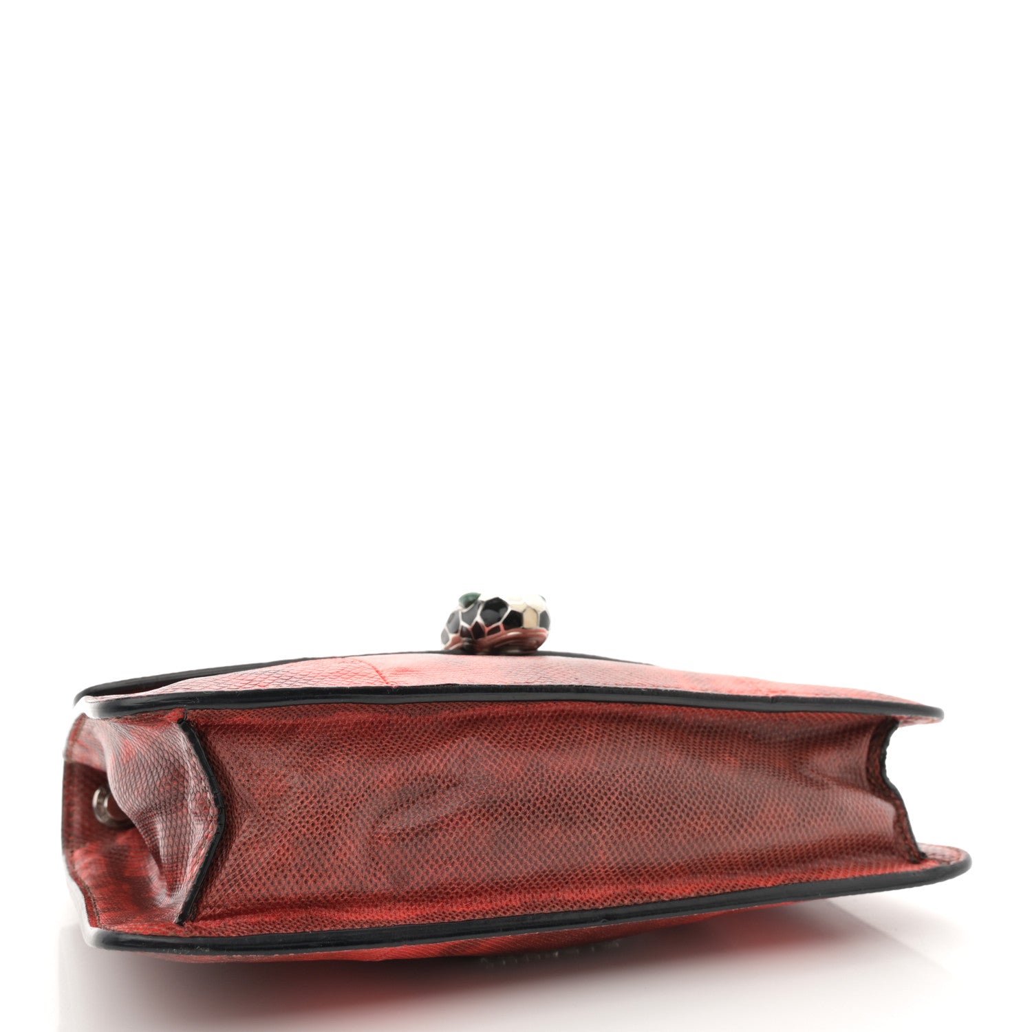 Bulgari Karung Serpenti Forever Small Shoulder Bag Red 4 of 11
