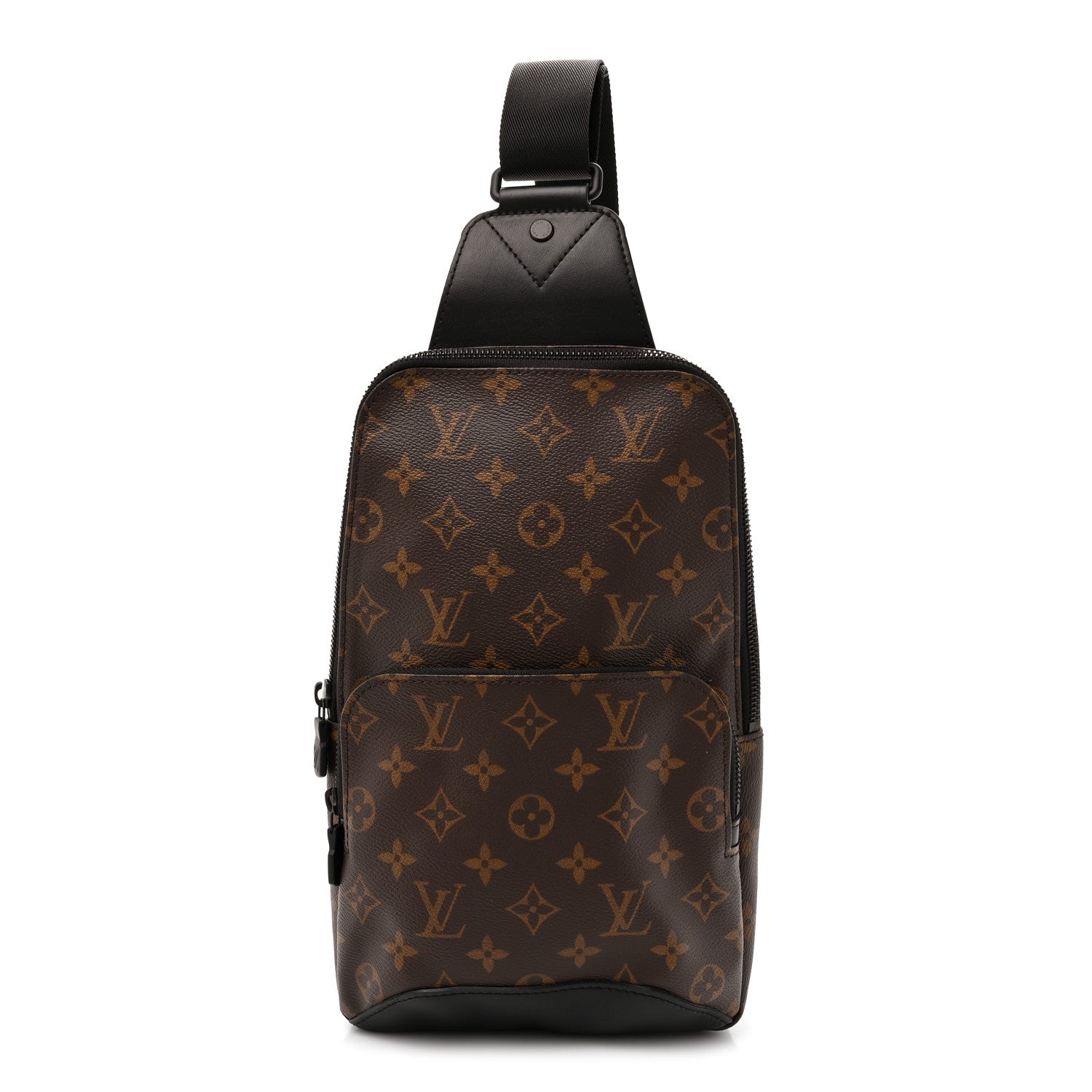 Louis Vuitton Monogram Macassar Avenue Sling Bag 1 of 9