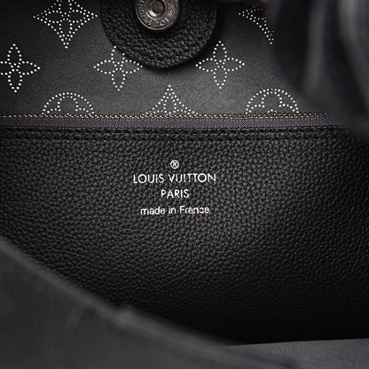 Louis Vuitton Mahina Carmel Hobo Black 6 of 11