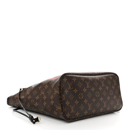 Louis Vuitton Monogram My LV World Tour Neverfull MM 5 of 12