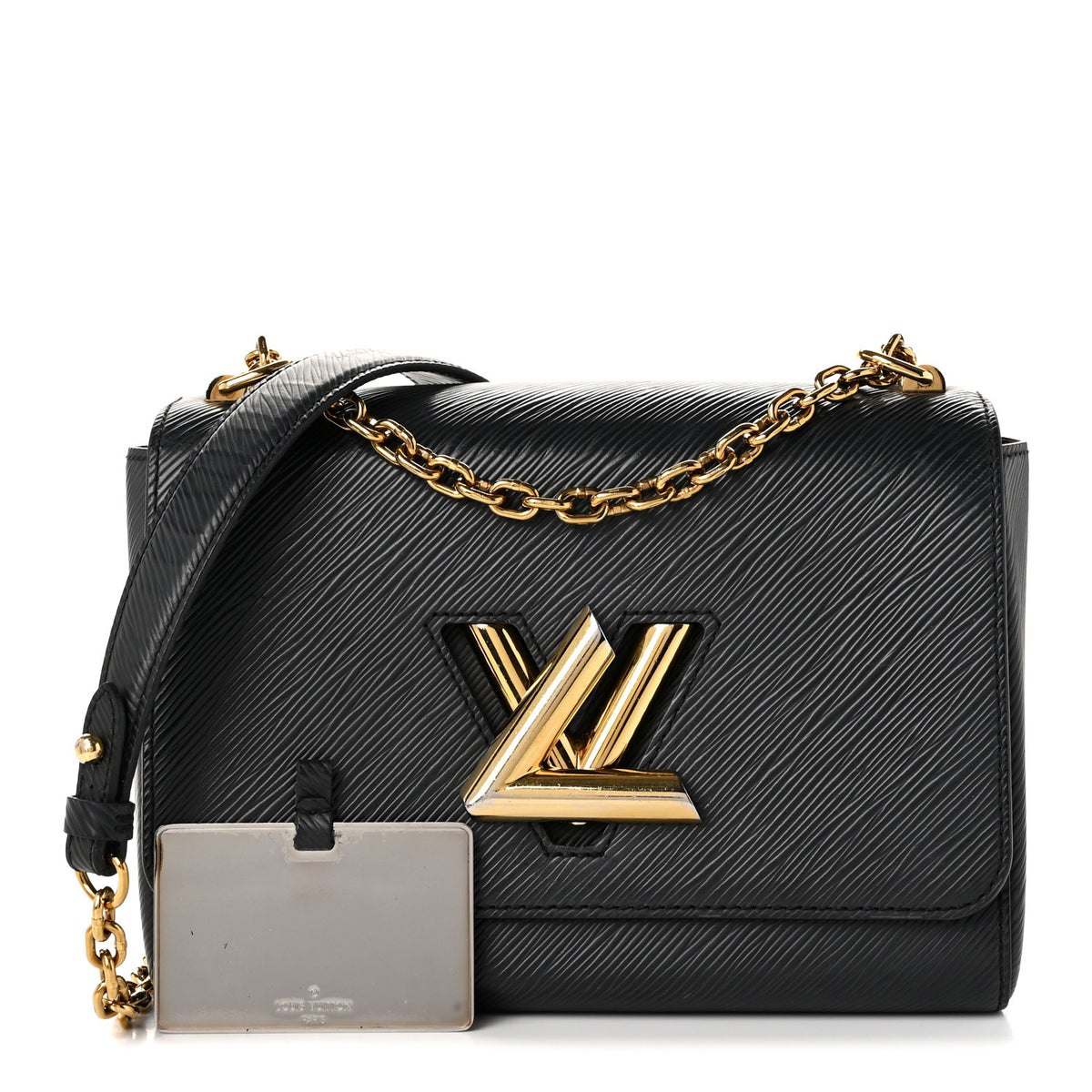 Epi Twist Shoulder Bag MM Black