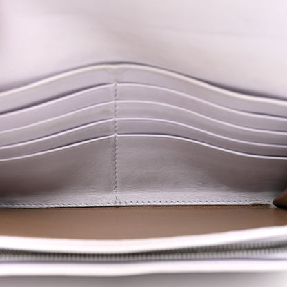 Bottega Veneta Nappa Intrecciato Continental Flap Wallet Oyster Lilac 5 of 11
