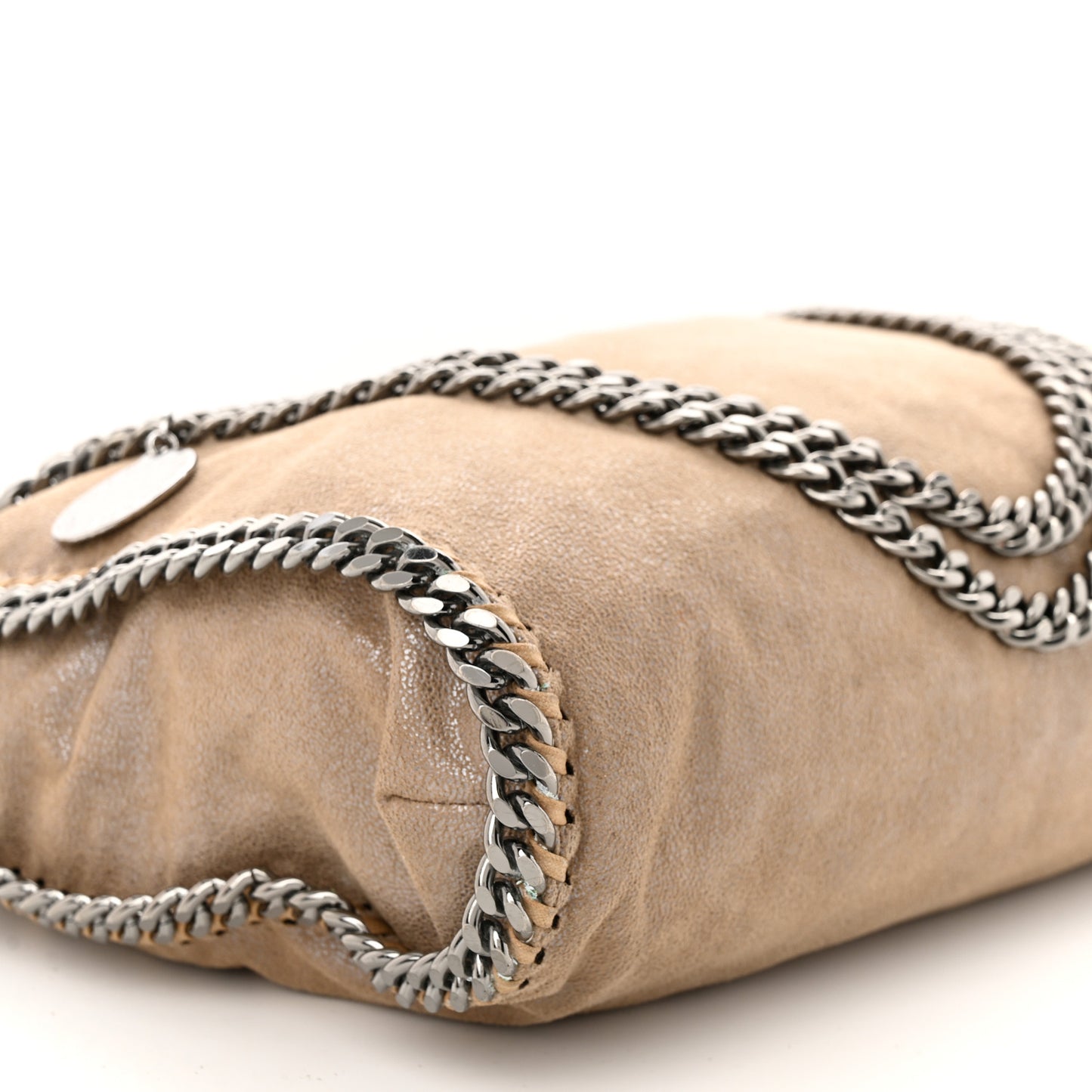 Shaggy Deer Small Falabella Tote Taupe