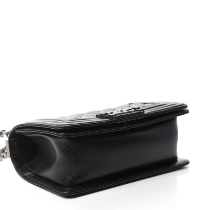 Chanel Caviar Quilted Small Boy Flap Black 4 of 11
