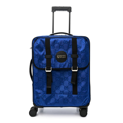 Gucci Econyl Nylon Monogram Off The Grid Suitcase Guilted Blue Black 1 of 24