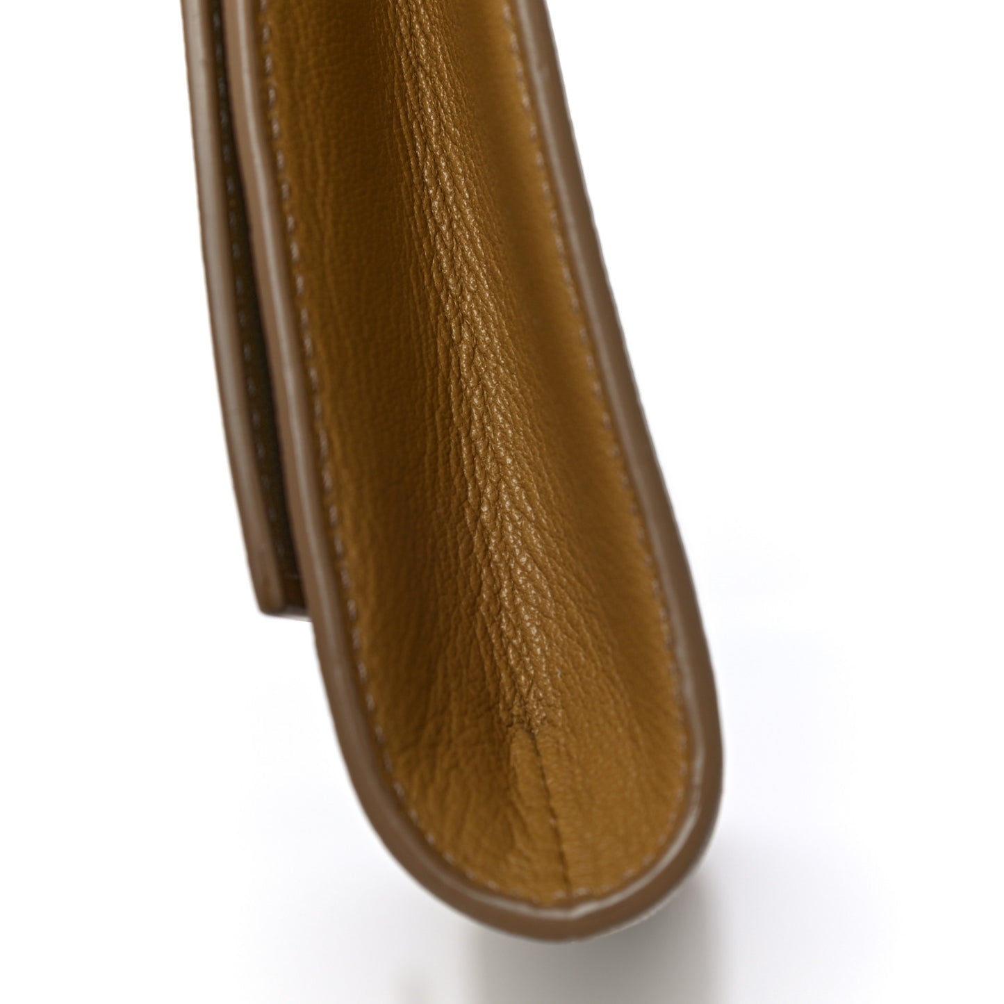 Chevre Small Belle de Jour Clutch Beige