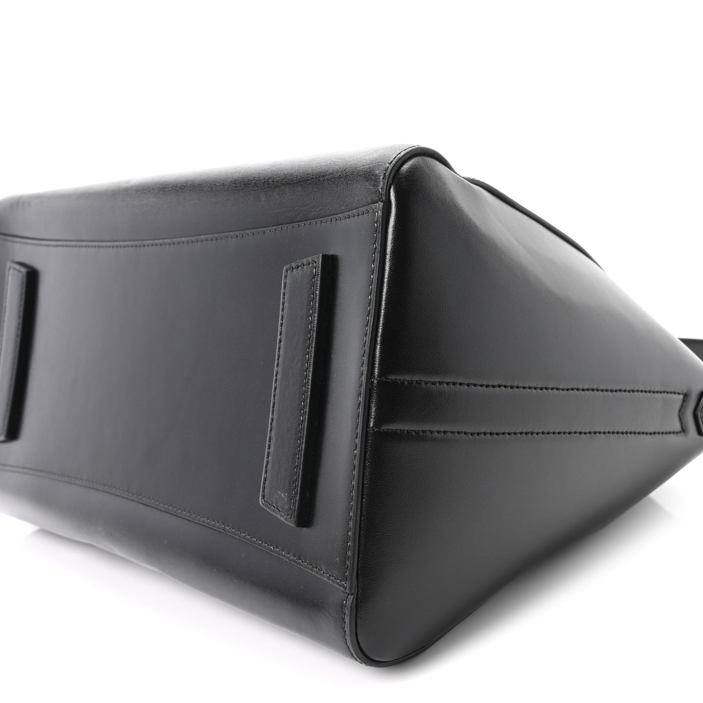 Shiny Lord Calfskin Medium Antigona Black
