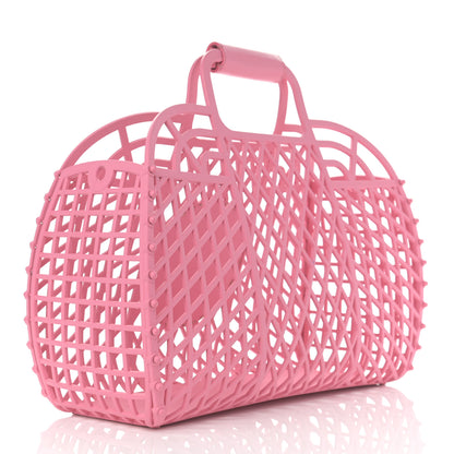 Fendi Recycled Plastic Vitello Liberty Matte Medium Fendi Basket Rosa 3 of 14