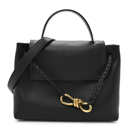 Bottega Veneta Silky Calfskin Small Ciao Ciao Black 1 of 11