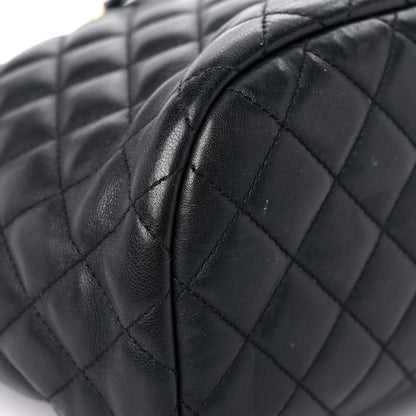 Chanel Calfskin Quilted Small Urban Spirit Backpack Black 8 of 21