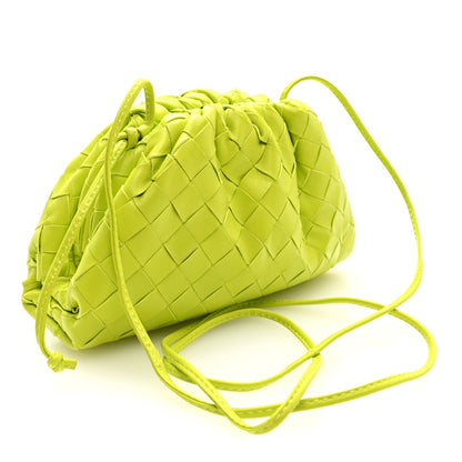 Bottega Veneta Nappa Intrecciato The Mini Pouch Kiwi 3 of 9