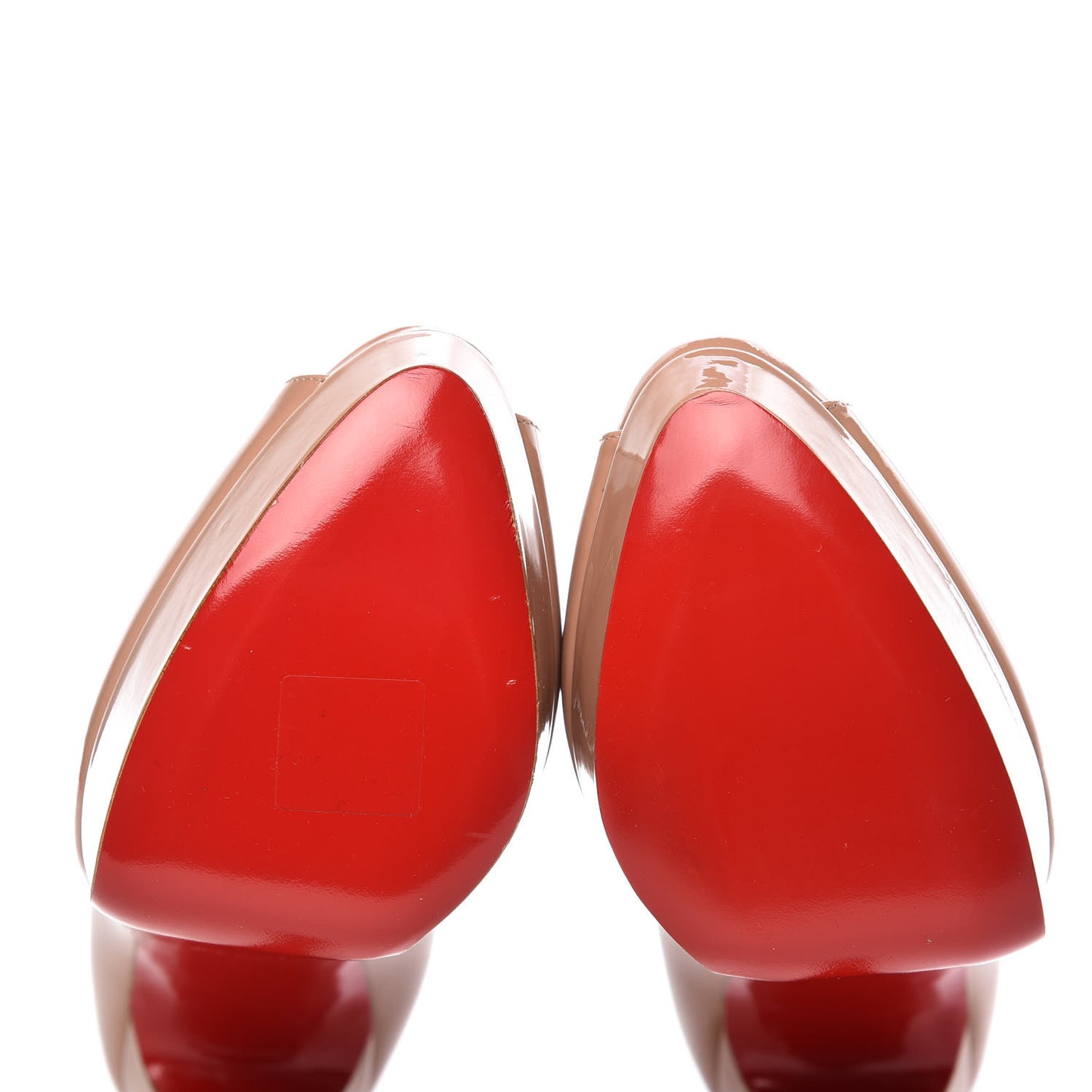Patent Lady Peep 150 Pumps 40 Nude