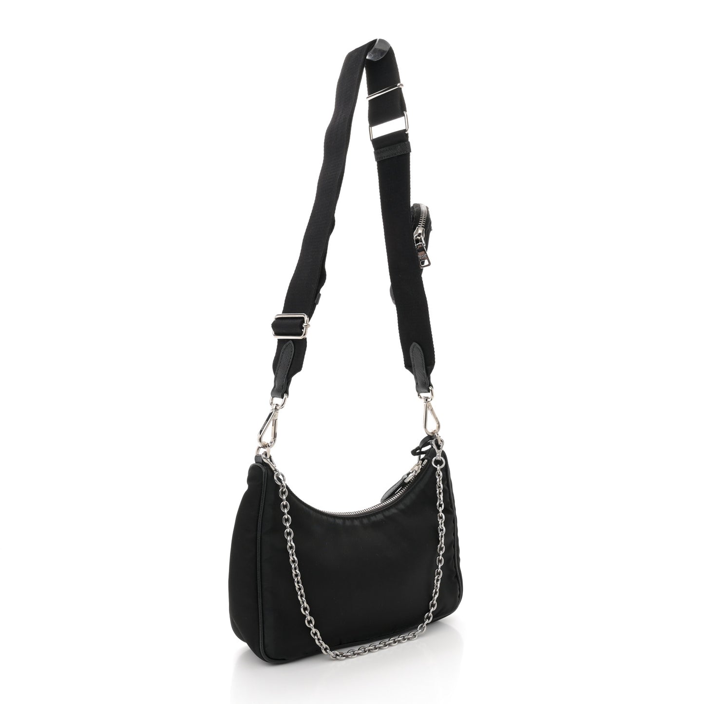 Nylon Re-Edition 2005 Shoulder Bag Black