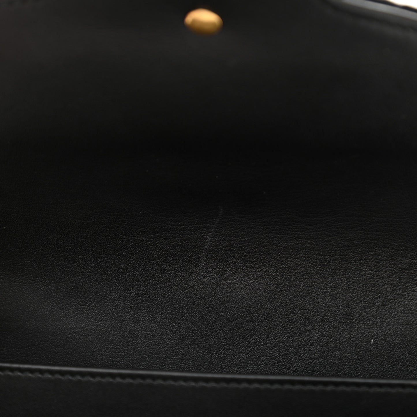 Velvet Matelasse GG Marmont Chain Wallet Black