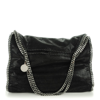 Stella McCartney Shaggy Deer Big Falabella Tote Black 1 of 9