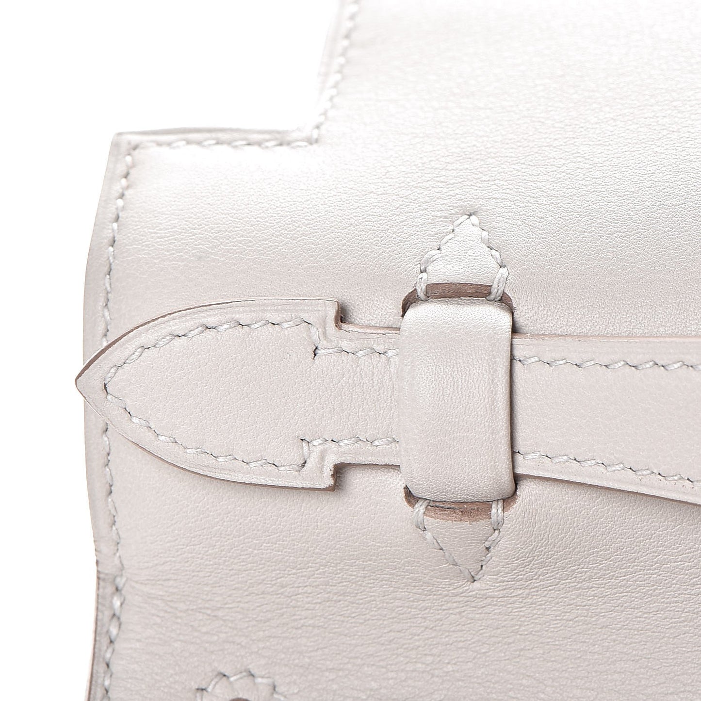 Swift Kelly Pochette Clutch Gris Perle