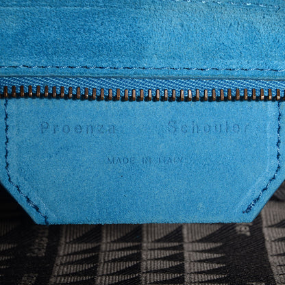 Proenza Schouler Suede PS1 Pochette Clutch Rip Tide 10 of 11