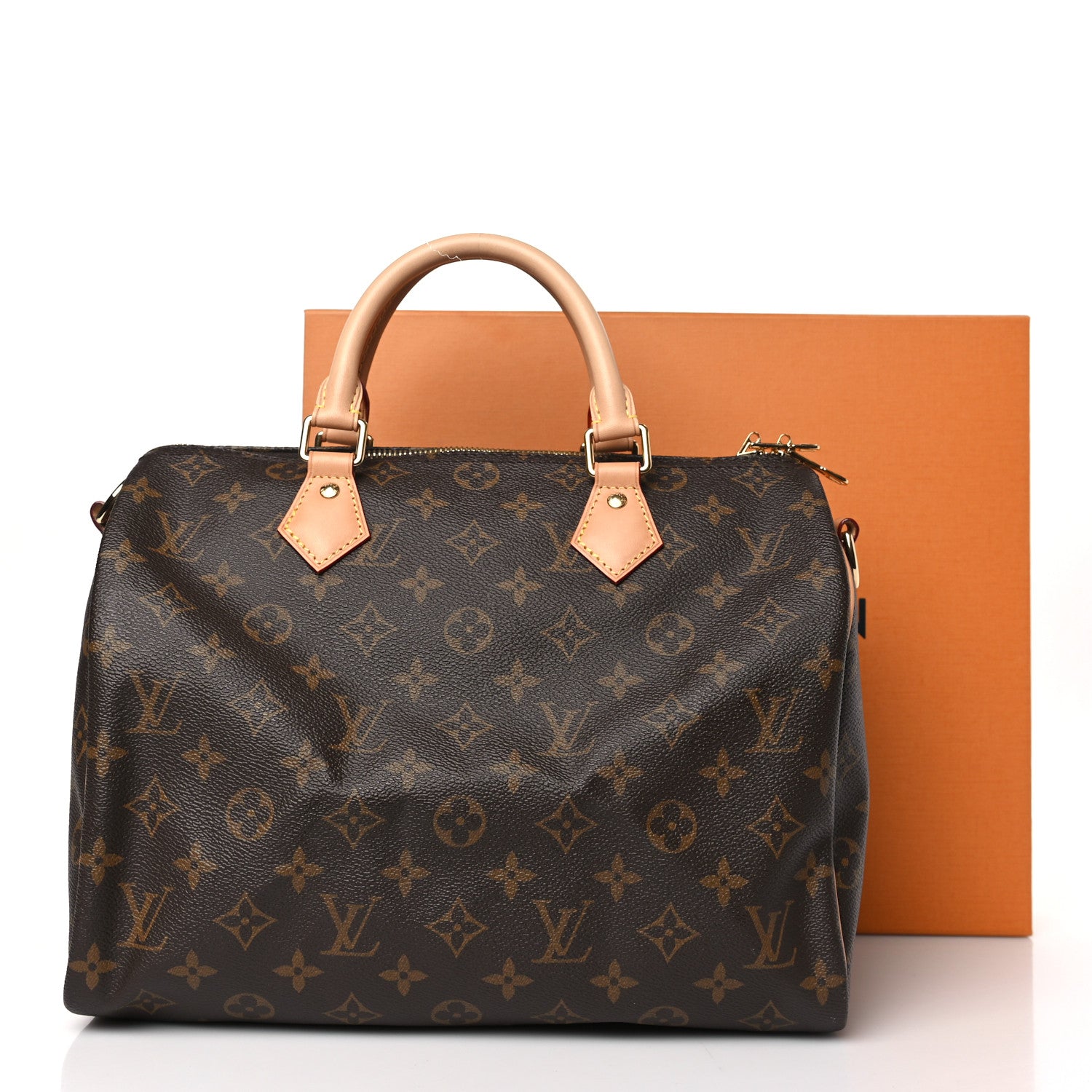 Louis Vuitton Monogram Speedy Bandouliere 30 10 of 10