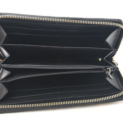 Gucci GG Supreme Monogram Bees Zip Around Wallet 5 of 8