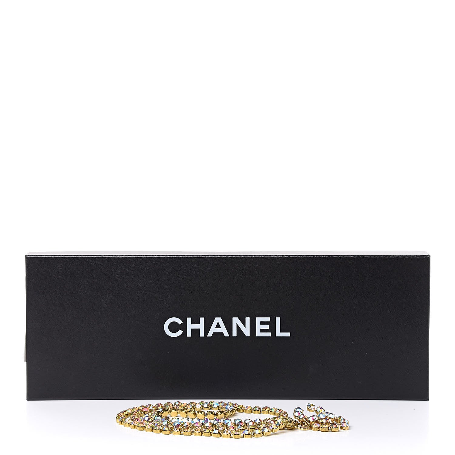 Chanel Crystal CC Chain Belt Gold Multicolor 5 of 5
