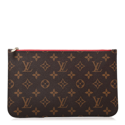 Louis Vuitton Monogram Neverfull MM GM Pochette Cherry 1 of 6