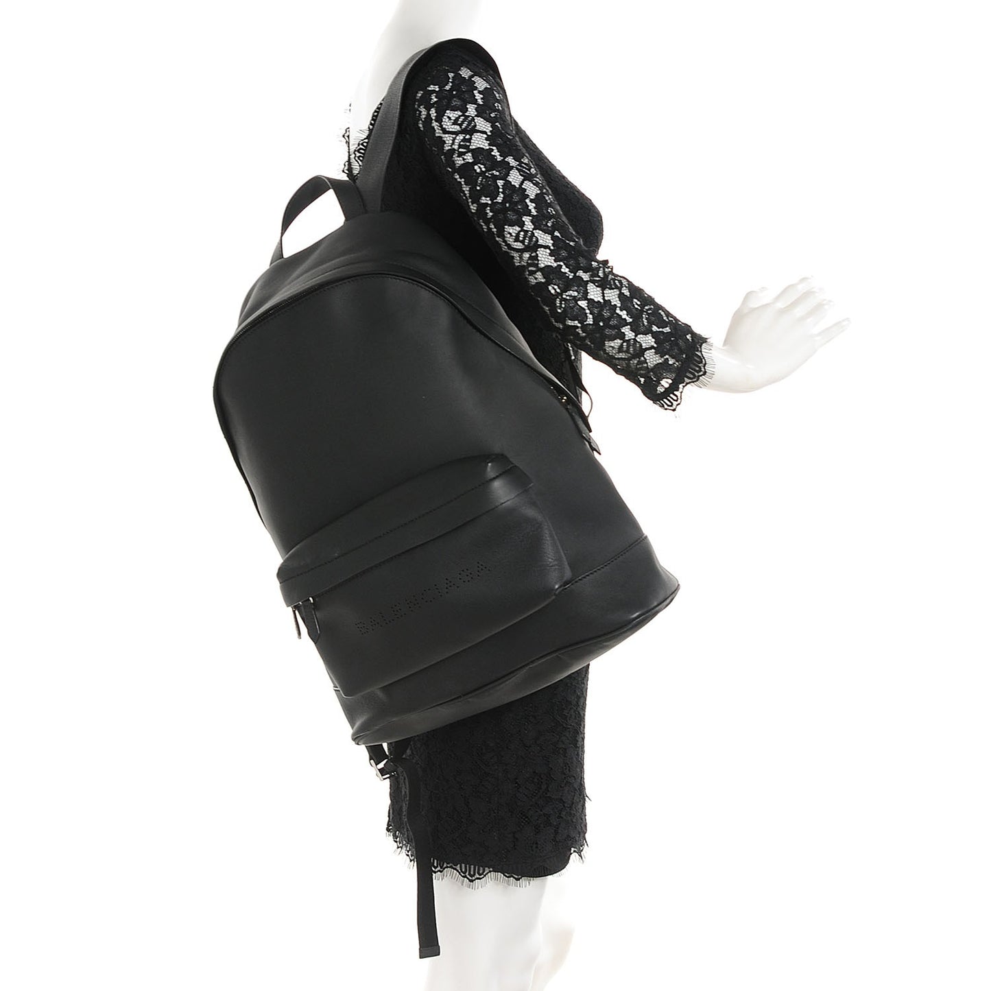 Smooth Calfskin Backpack Black