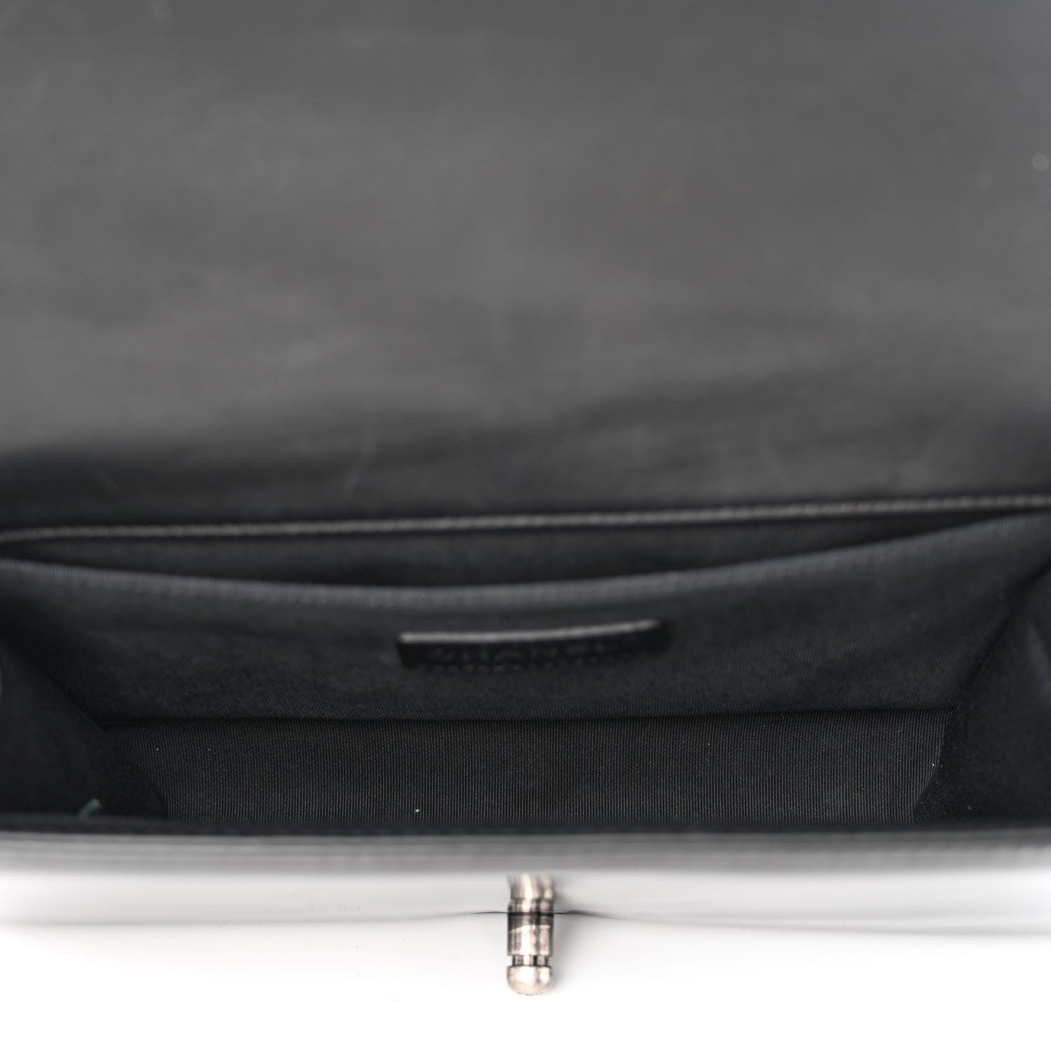 Chanel Patent Calfskin Quilted Medium Boy Flap Black 5 of 13