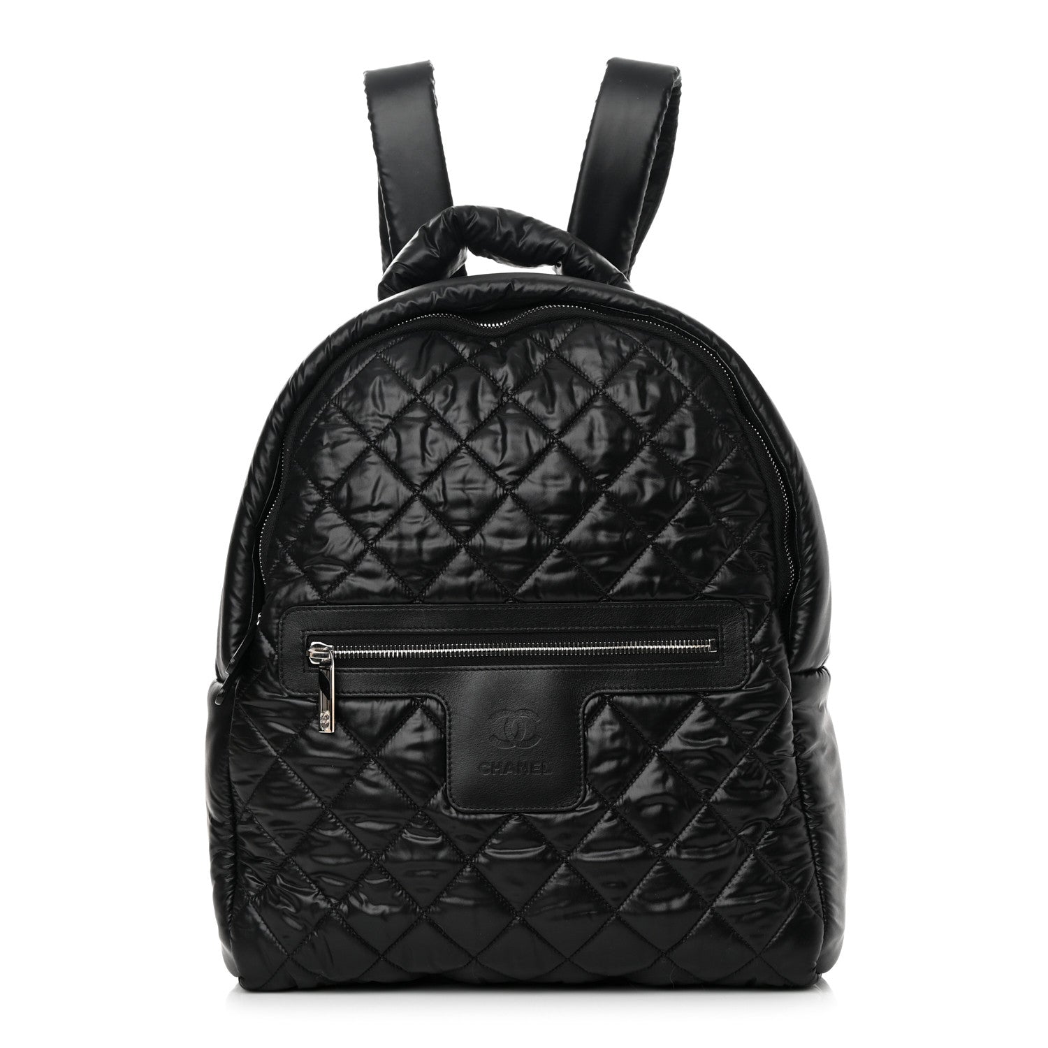 Chanel Nylon Quilted Coco Cocoon Backpack Black 1 of 11