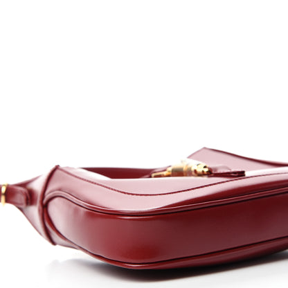 Gucci Boarded Dyana Lux Calfskin Mini Jackie 1961 Hobo New Cherry Red 6 of 10