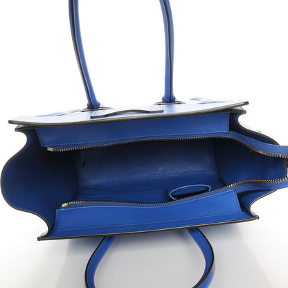 Celine Palmelato Micro Luggage Electric Blue 5 of 7