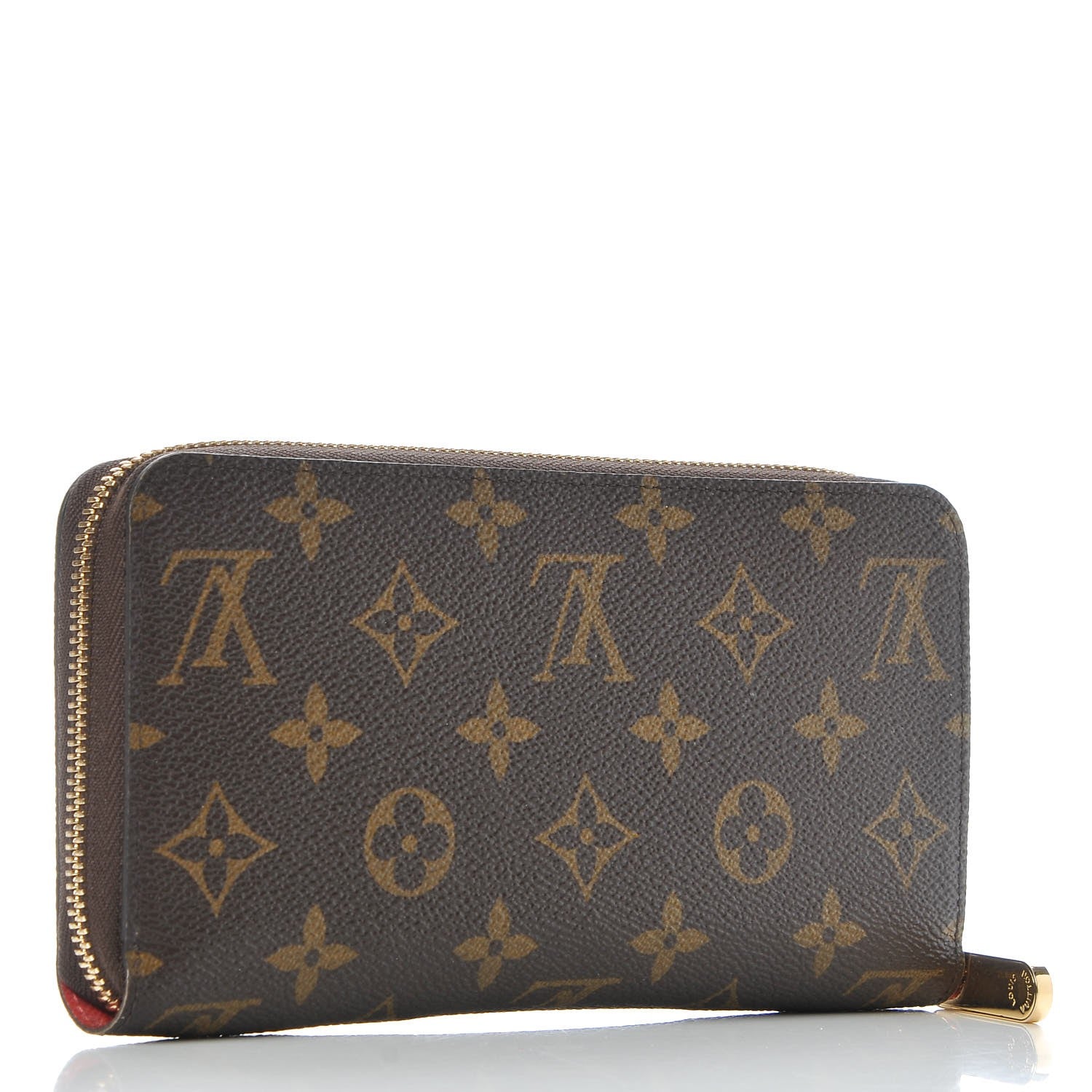 Louis Vuitton Monogram Zippy Wallet Coquelicot 3 of 8