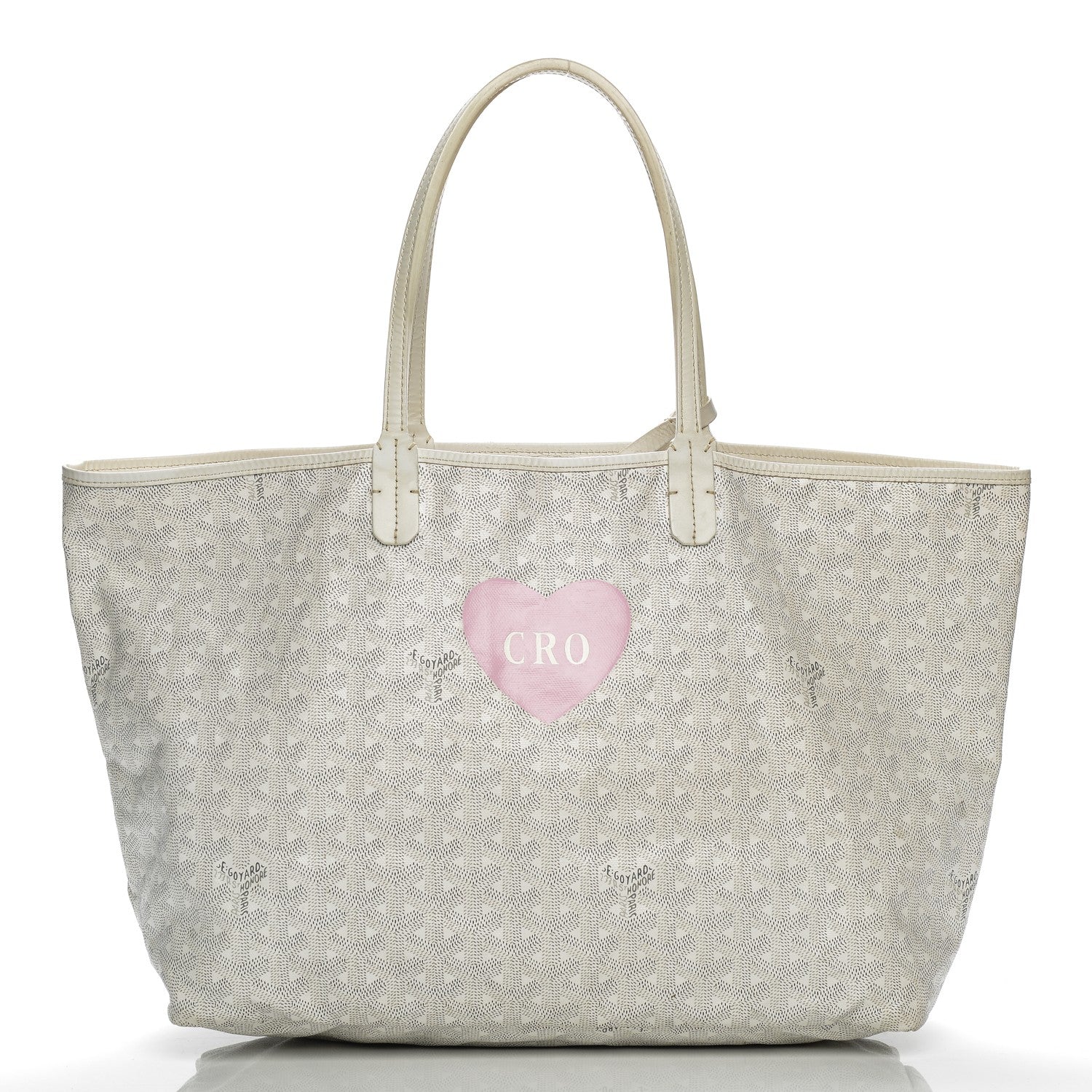 Goyard Goyardine Saint Louis PM White 3 of 14