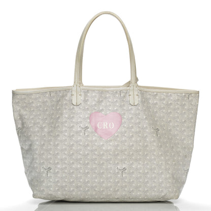 Goyard Goyardine Saint Louis PM White 3 of 14
