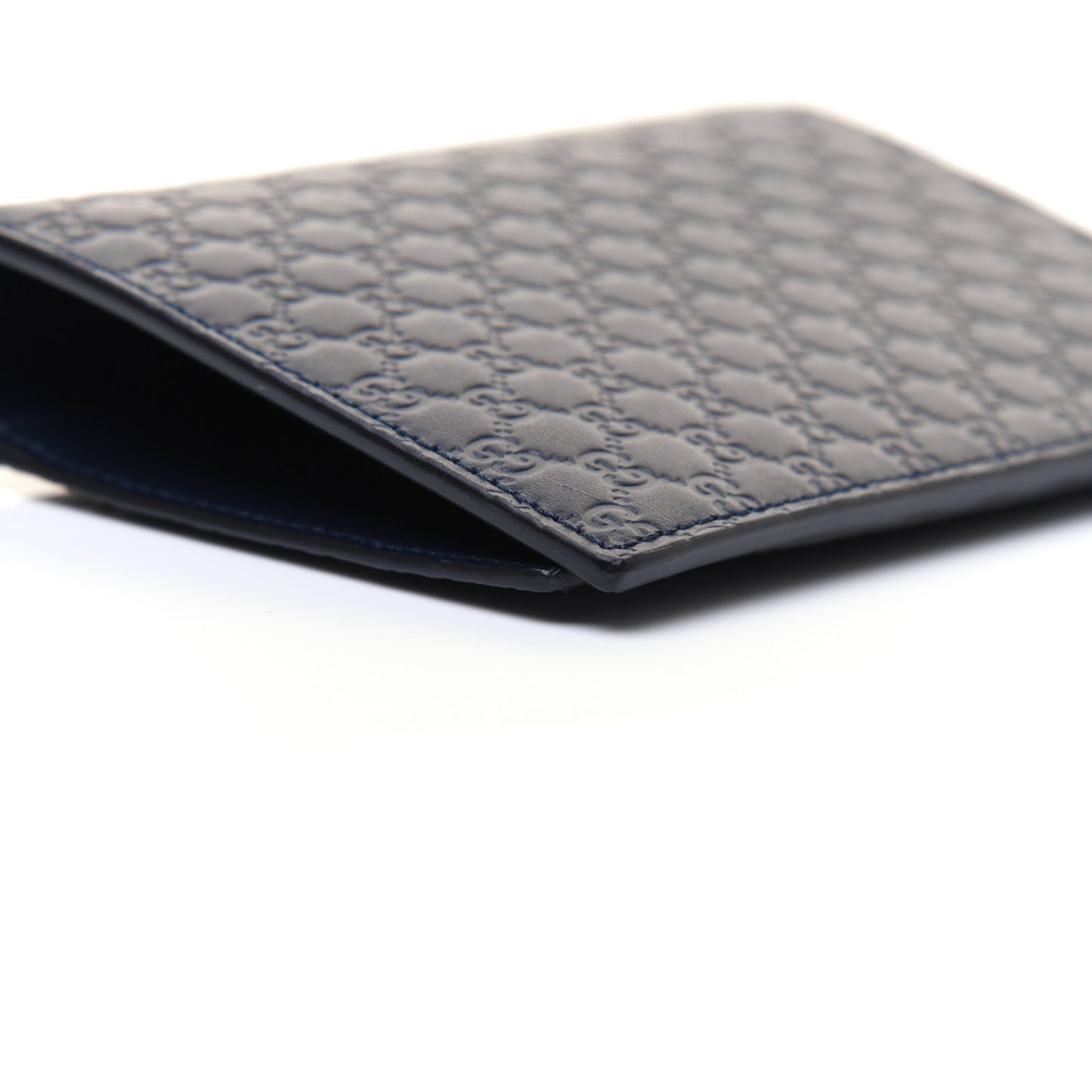 Microguccissima Passport Case Blue