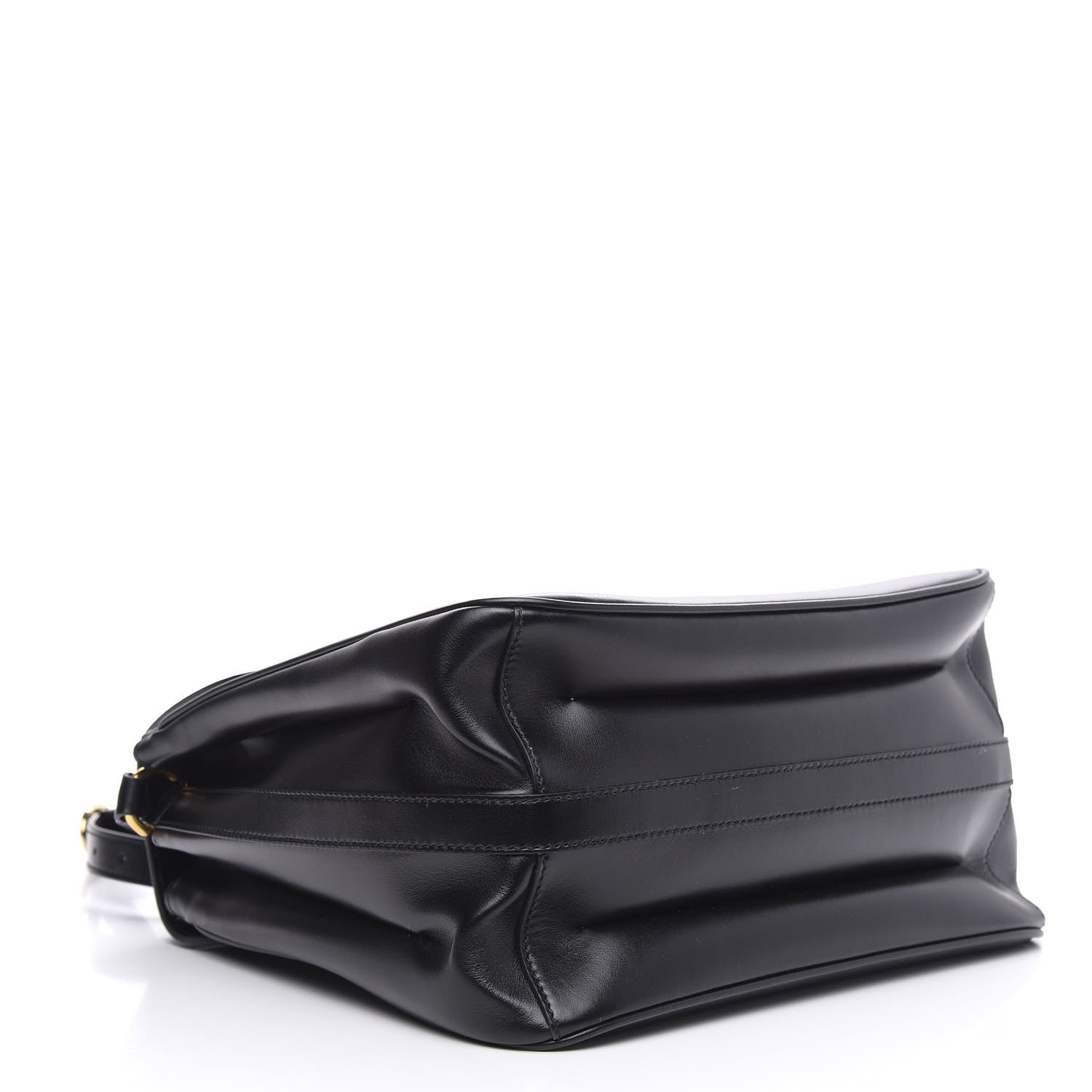 Gucci Pienza Calfskin Side Messenger Bag Black 4 of 11