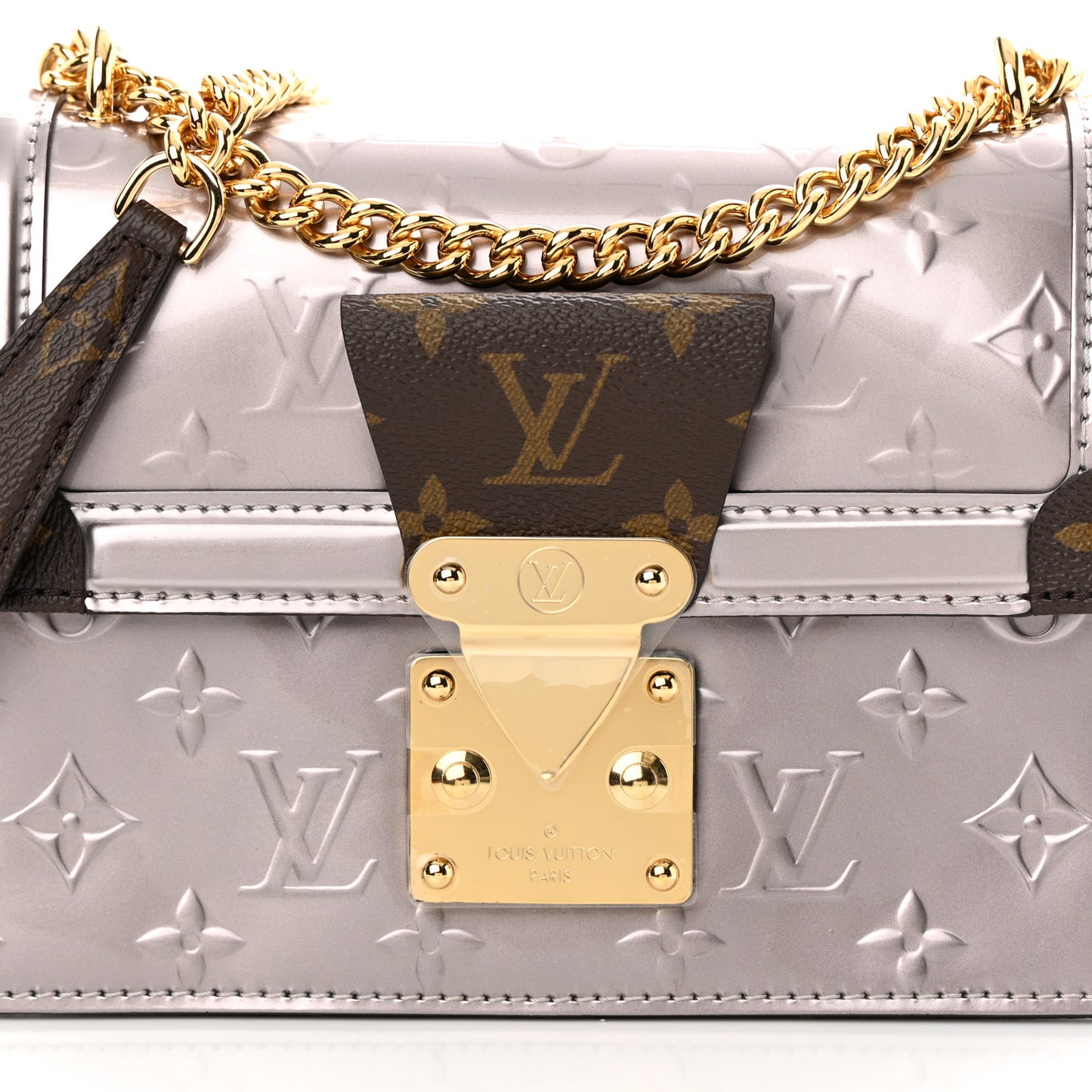 Vernis Epi Monogram Wynwood Metallic Taupe Grey
