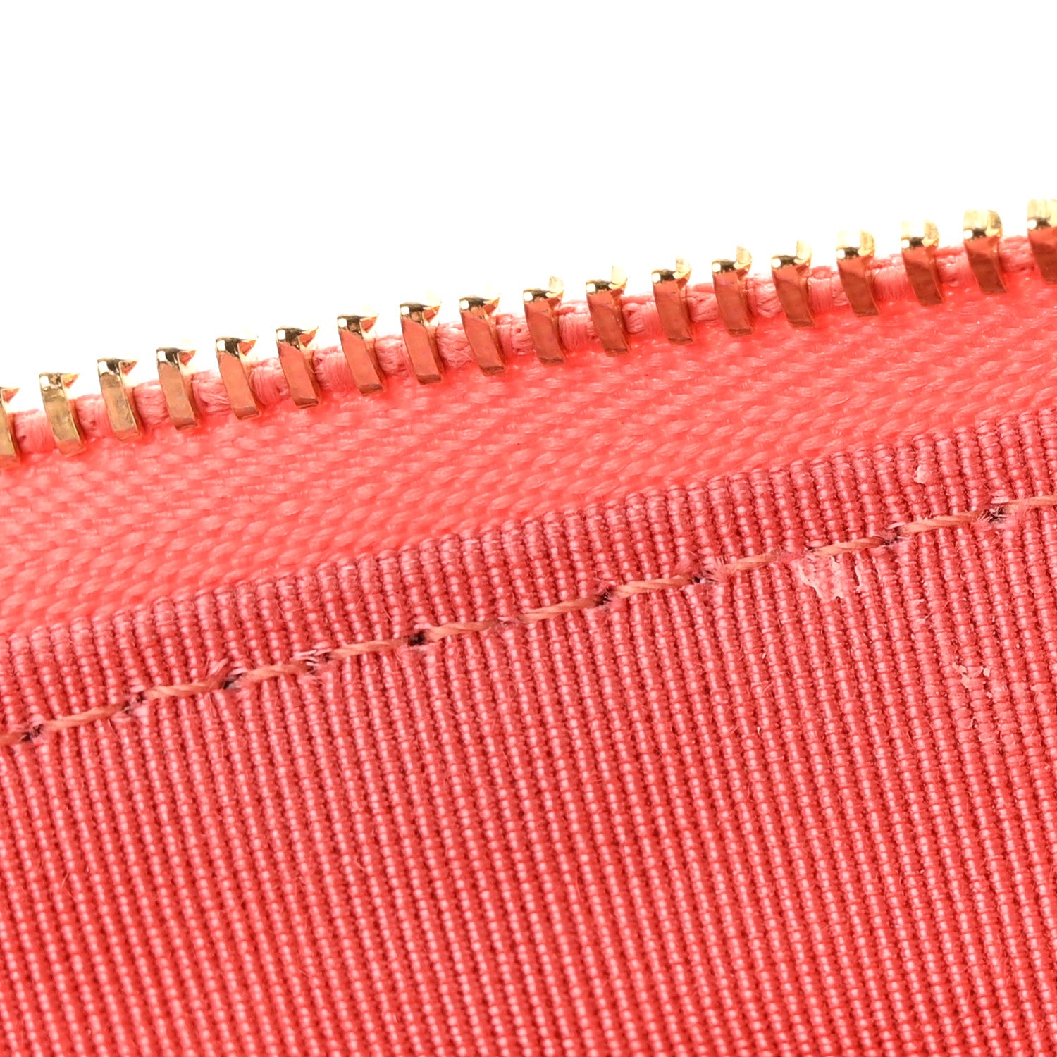Chanel Tweed Large Chanel 19 Cosmetic Case Coral Pink 8 of 13