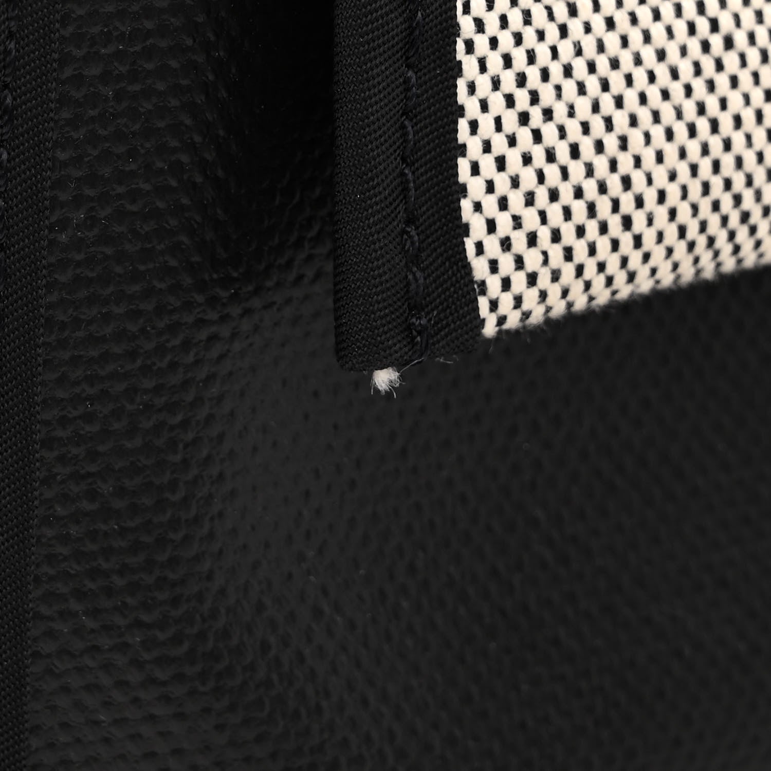 Hermes Toile H Berline Vache Hunter Herbag Zip PM 31 Black Ecru 11 of 11