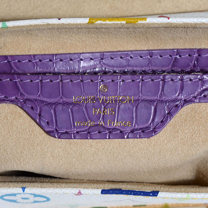 Louis Vuitton Alligator Monogram Multicolor Marilyn White 12 of 14