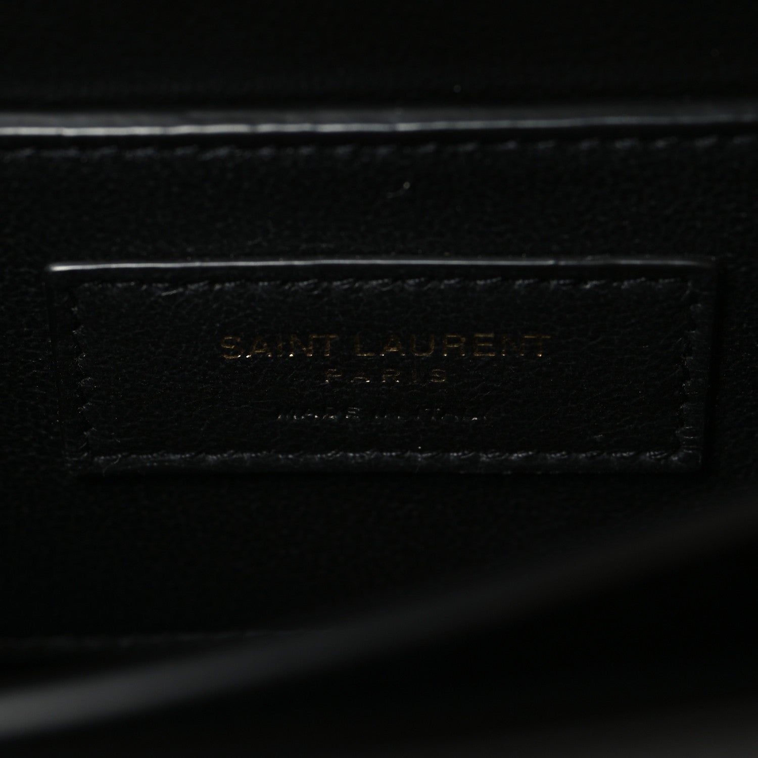 Saint Laurent Grain de Poudre Mini Classic Monogram Cassandra Top Handle Black 6 of 9