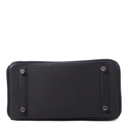 Hermes Togo Birkin 25 Black 6 of 32