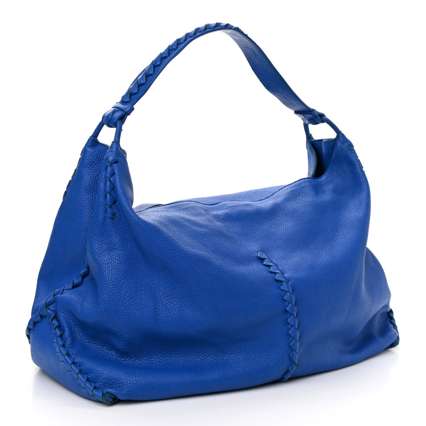 Cervo Deerskin Hobo Signal Blue