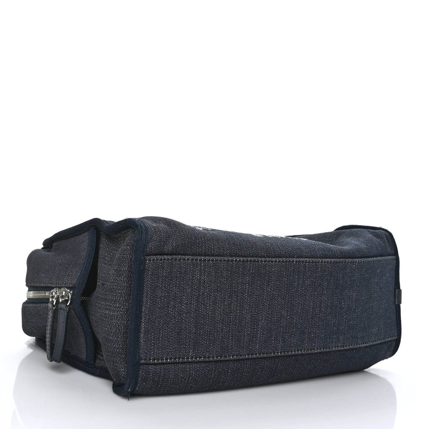 Denim Deauville Bowling Bag Dark Blue