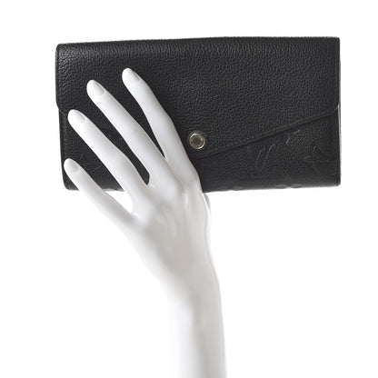 Louis Vuitton Empreinte Sarah Wallet NM Black 3 of 20