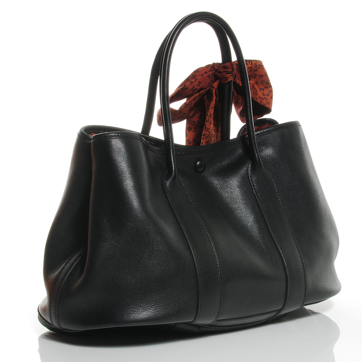 Veau Swift Garden Party TPM Twilly Tote Black