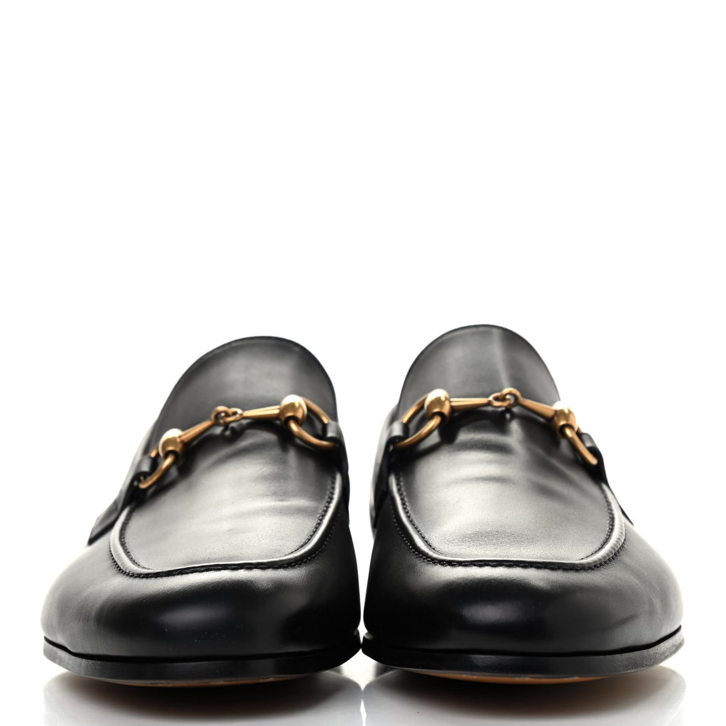 Calfskin Horsebit Mens Jordaan Loafers 7.5 Black